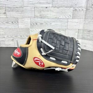 Rawlings WPL10CBSG Basket Web Right Hand Thrower Glove Players Series 10" Youth